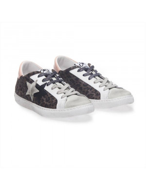 Sneakers donna LOW maculato scuro 2STAR 2SD2812