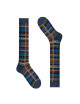 Calza lunga fantasia tartan multicolor Gallo AP511460