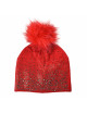 Cuffia cristalli e pompon No Secrets 203NS157