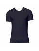 T Shirt scollo a V Bikkembergs B41312T49