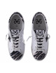 Sneakers HS low Bianco- Zebra Bianco-Nero 2Star 3237