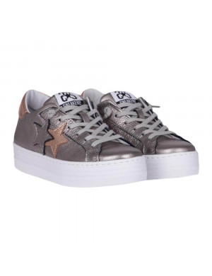 Sneakers HS Low Piombo-Rame 2Star 3238