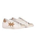 Sneakers Low Bianco- Ghiaccio-Marrone 2Star 3222 