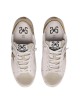 Sneakers Low Bianco-Ghiaccio-Oro-Nero 2Star 3224 