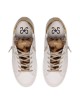 Sneakers low bianco- oro fur beige 2Star 3214