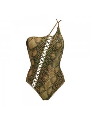 Costume intero monospalla stampa Maryan Mehlhorn 4990807
